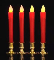 4 Pcs Digital Candle