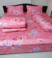 5 Pcs Pink Color Combo Set with Twill Fabrics Comfort